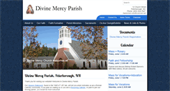 Desktop Screenshot of divinemercynh.org